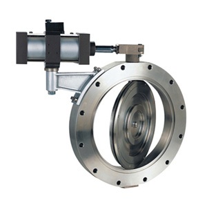 GIQ-A pneumatic high vacuum butterfly valve